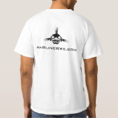 AnglingWes.comのTシャツ Tシャツ (裏面)