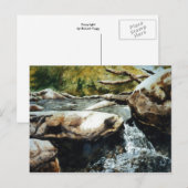 "Anglin's Creek #2"カントリー道路はがき ポストカード (正面/裏面)