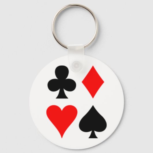 Anglo-American_card_suits キーホルダー (正面)