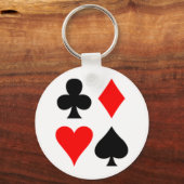 Anglo-American_card_suits キーホルダー (正面)