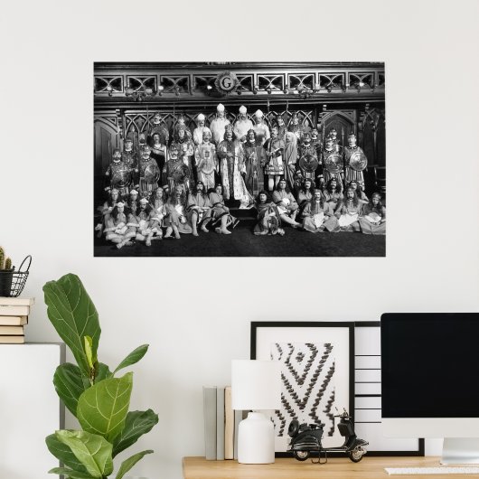 Anglo-Saxon Lodge, 1902 ポスター (ホームオフィス)