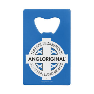 Angloriginal™ スコットランドの土地の権利 クレジットカード栓抜き