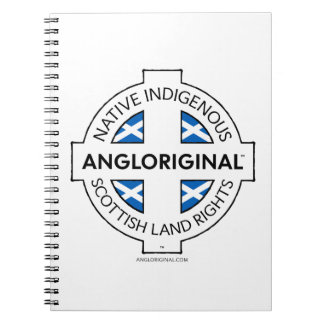 Angloriginal™ スコットランドの土地の権利 スパイラルノート ノートブック