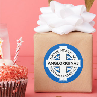 Angloriginal™ スコットランドの土地の権利 3" ステッカー (6枚)