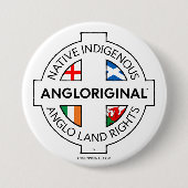 Angloriginal™ 4カ国土地の権利 バッジピン 缶バッジ (正面)