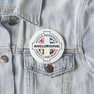 Angloriginal™ 4カ国土地の権利 バッジピン 缶バッジ