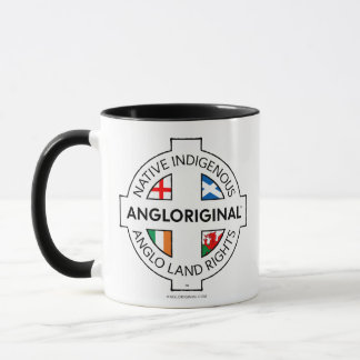 Angloriginal™ 4カ国土地権利コンボマグカップ 11オンス マグカップ