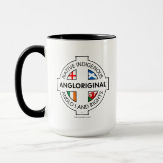 Angloriginal™ 4カ国土地権利コンボマグ 15oz マグカップ