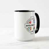 Angloriginal™ 4カ国土地権利コンボマグ 15oz マグカップ (正面右)