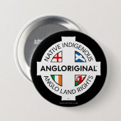 Angloriginal™ 4カ国土地権利バッジピン 缶バッジ (正面&裏面)