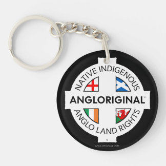 Angloriginal™ 4ネイションズ土地の権利アクリル キーホルダー