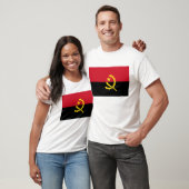 Angola Flag T-Shirt, Patriotic T-Shirts, Tシャツ (ユニセックス)
