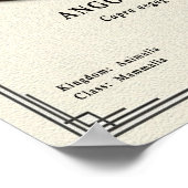 Angora Goat Zoology Series ポスター (角)