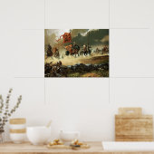 Angreifende Ritter unter einer標準 ポスター (キッチン)