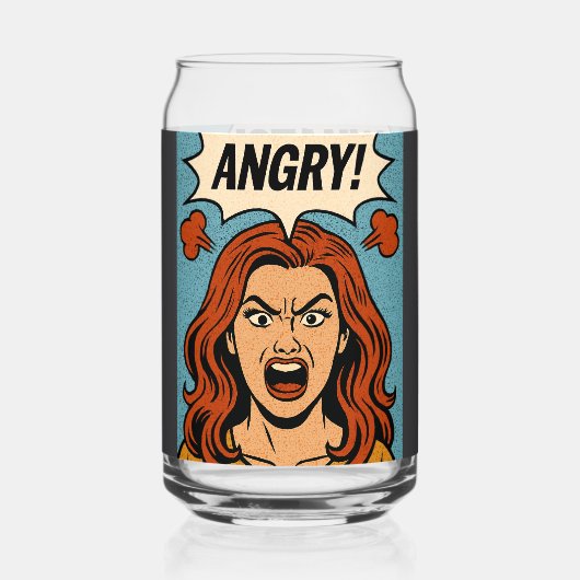 angry ガラス缶 (正面)