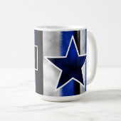 Angry Alien Blue [ SKULLien ] by J.H.T. コーヒーマグカップ (正面右)