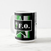 Angry Alien [ SKULLien ]  コーヒーマグカップ (正面左)