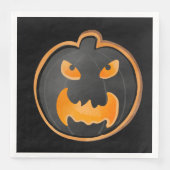 ANGRY BLACK ORANGE HALLOWEEN  PUMPKIN (正面)