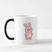 Angry Bunny Minimal Kawaii Style モーフィングマグカップ (左)