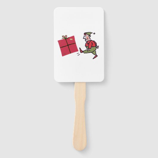 Angry Elf rectangle hand fans ハンドファン (正面)