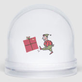 Angry Elf snow globe (正面)