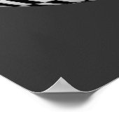 Angry Face Emoticon ポスター (角)