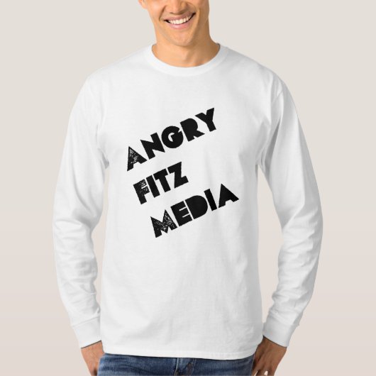 Angry Fitz Media Tシャツ (正面)