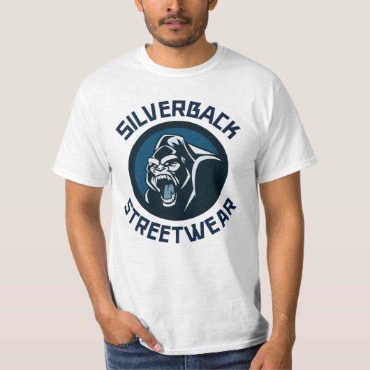 angry gorilla tシャツ (正面)