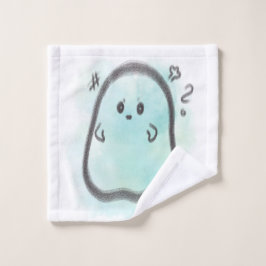 Angry little ghost  ウォッシュタオル
