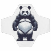 Angry Panda サッカーボール (フラット)