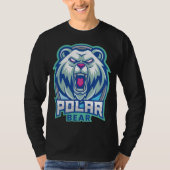 Angry Polar Bear Tシャツ (正面)