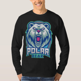Angry Polar Bear Tシャツ