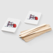 Angry Santa rectangle hand fans ハンドファン (組立なし)