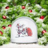 Angry Santa snow globe (クリスマス)