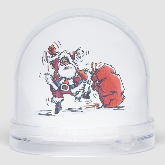 Angry Santa snow globe (裏面)