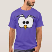 Angry Sneaky Bird Eyes Premium Tシャツ (正面)