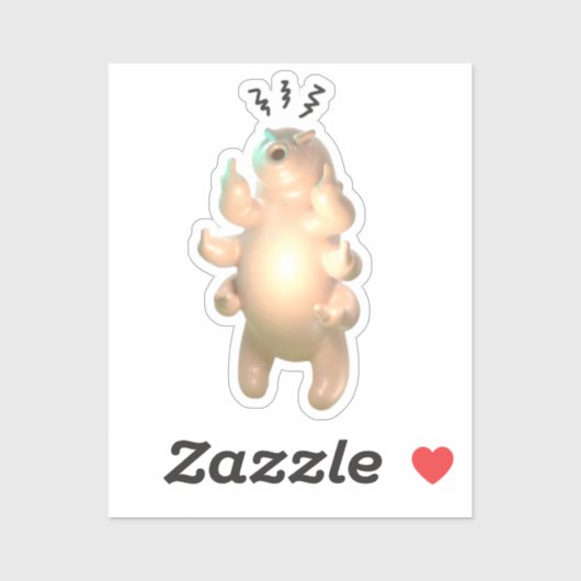 Angry tardigrade シール (シート)