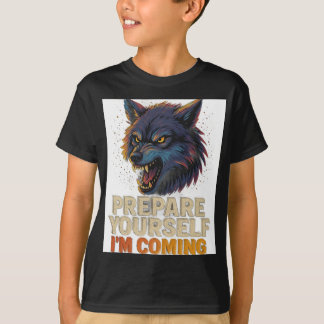 Angry Wolf Tシャツ