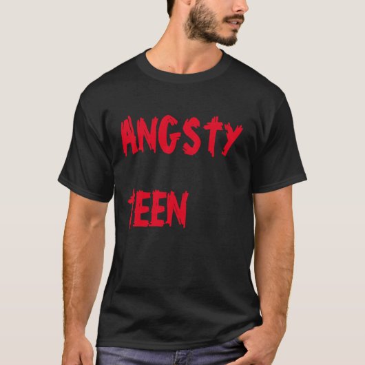 "Angsty 10代のな"のTシャツ Tシャツ (正面)