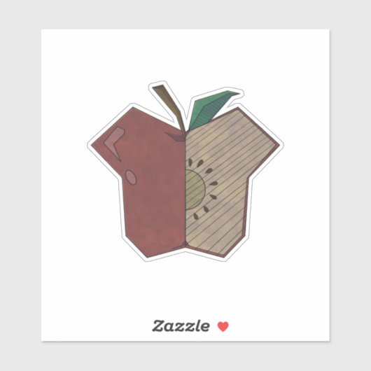 Angular Apple シール (シート)