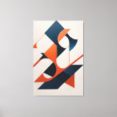 Angular Symphony キャンバスプリント (正面)