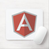 AngularJS Shield Logo マウスパッド (マウス)