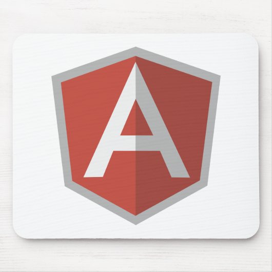 AngularJS Shield Logo マウスパッド (正面)
