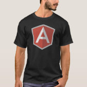 AngularJS Shield Logo Tシャツ (正面)