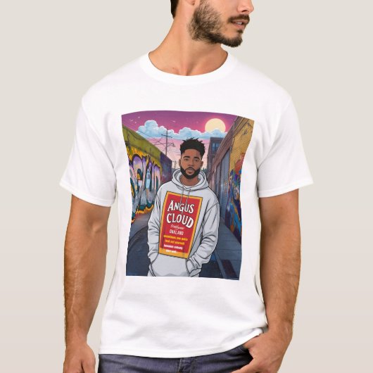 AngusクラウドTシャツ Tシャツ (正面)