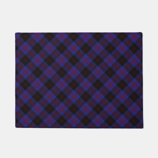 Angus District Tartan ドアマット (正面)