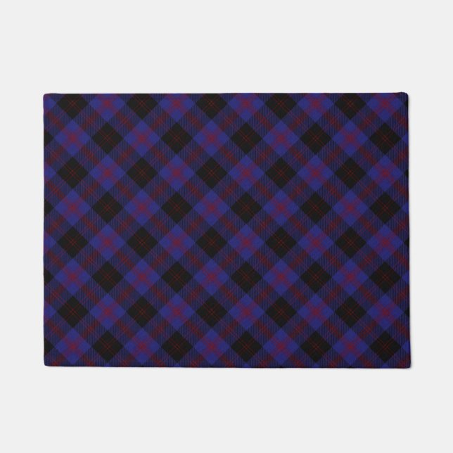 Angus District Tartan ドアマット (正面)