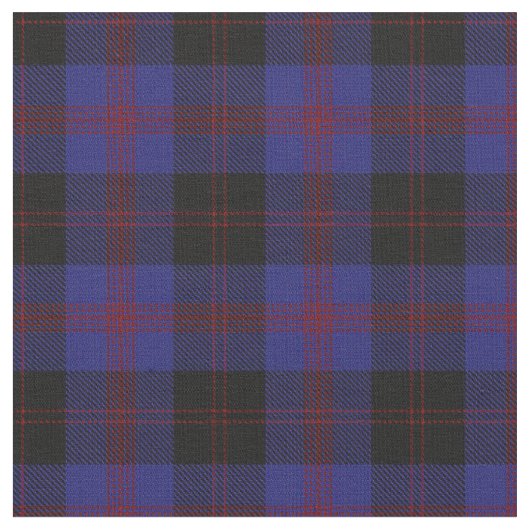 Angus District Tartan ファブリック (クローズアップ)