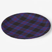 Angus District Tartan ペーパープレート (アングル)