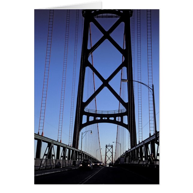 Angus L Macdonald Bridge, Halifax, Nova (正面)